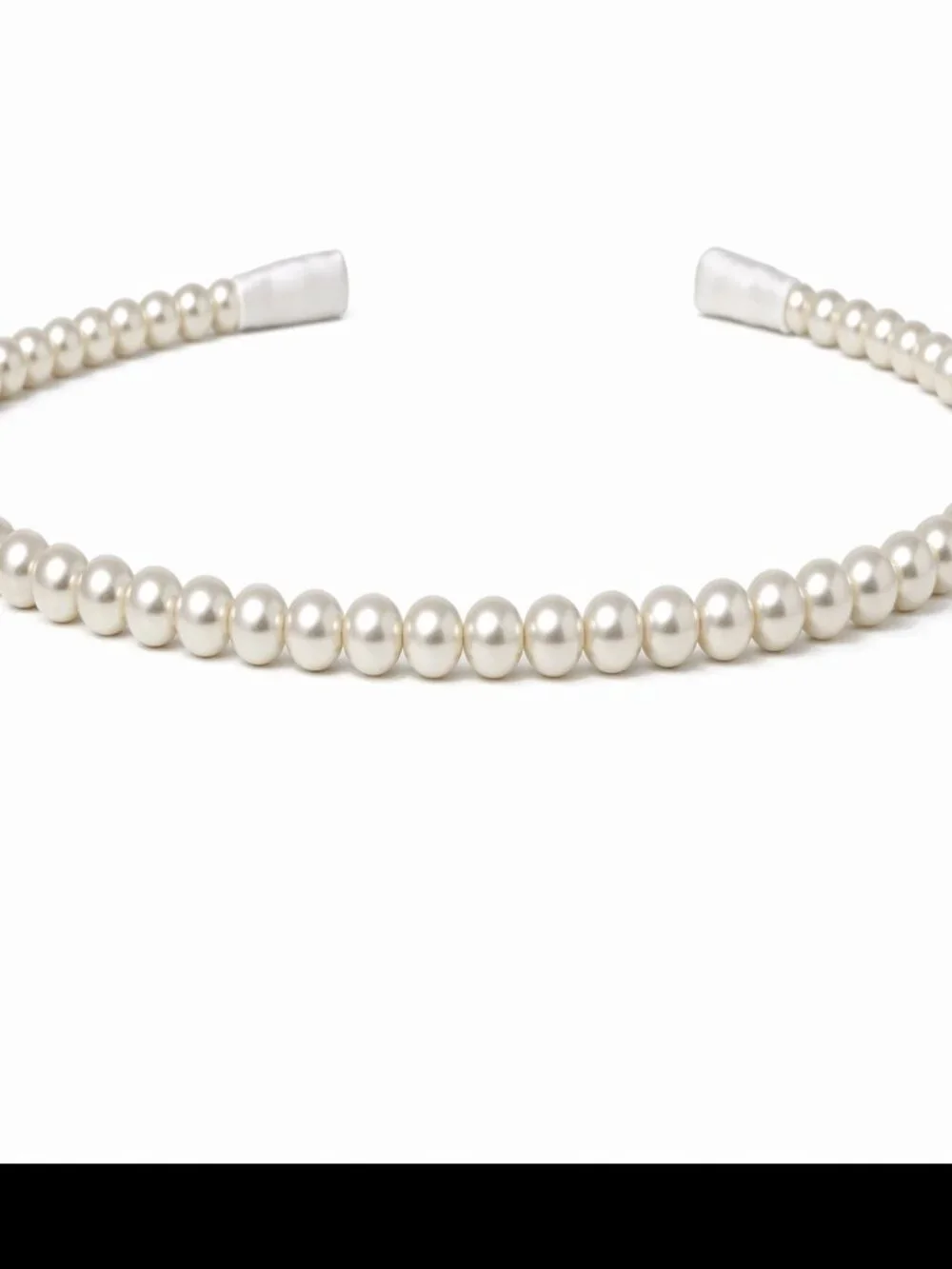 Beautiful Girls Pearl Coverd Hard Headband Flower Girl Communion Easter Birthday